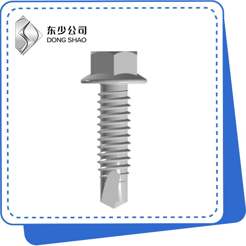 Hex Flange Head Tapping Sgriw Thread